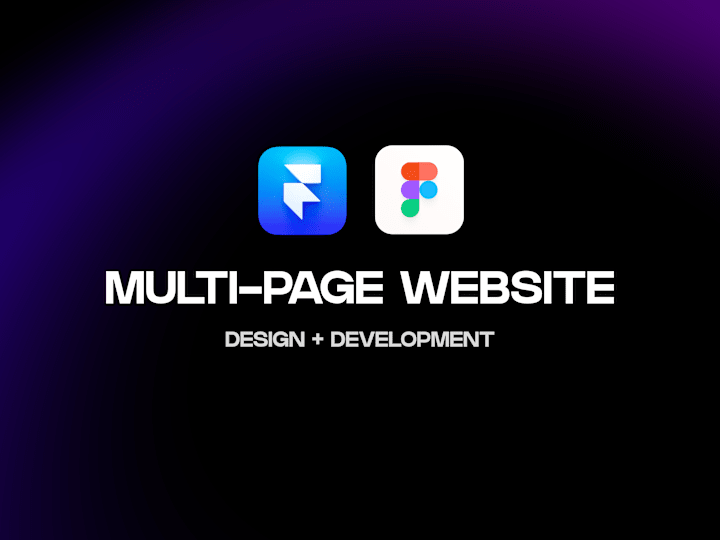 Cover image for Multi-Page Website in Framer (Design + Development)