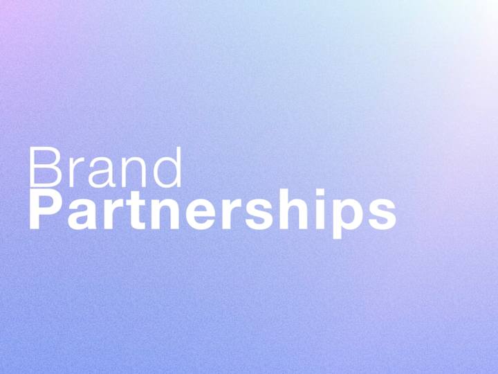 Cover image for Brand Partnerships