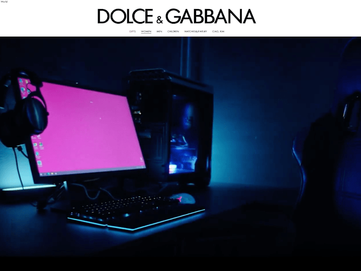 Cover image for Dolce&Gabbana gooDGame (IT/ENG)