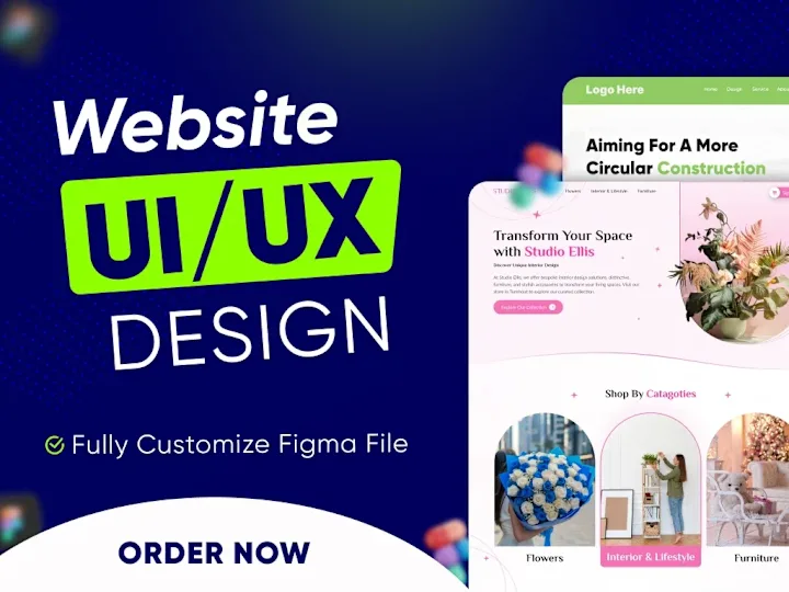 Cover image for Website Ui/Ux Design