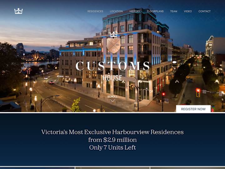 Cover image for Customs House | Website Redesign, Maintenance