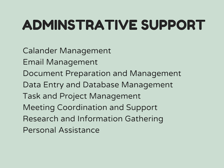 Cover image for Virtual Assistant | Administrative Support 