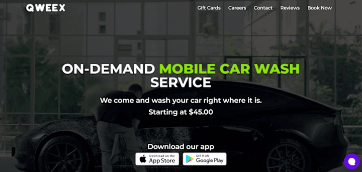 Cover image for Flutter Mobile App for car wash on demand company