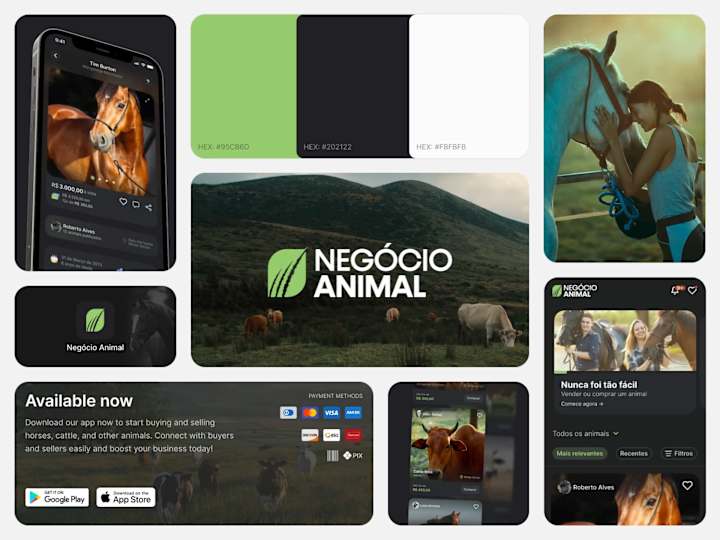 Cover image for Agtech Marketplace App for Livestock Trading - Negócio Animal