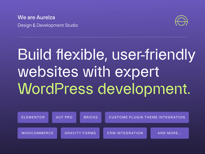 Cover image for Fully Functional WordPress Website