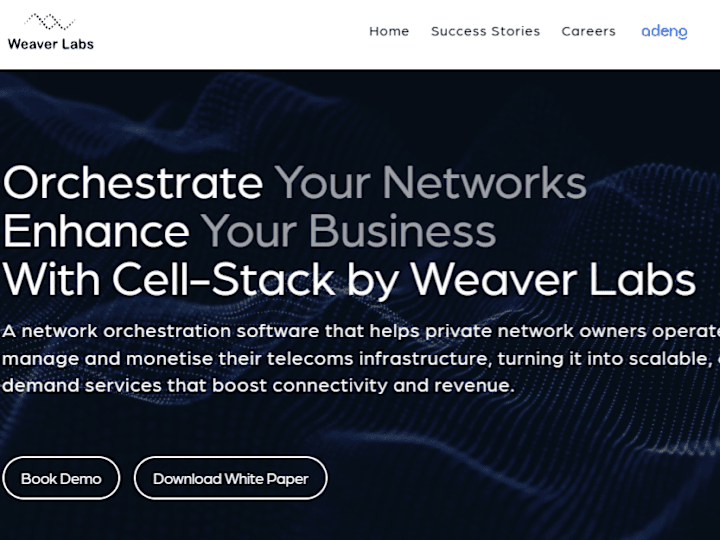 Cover image for Website Design & Development for Weaver Labs