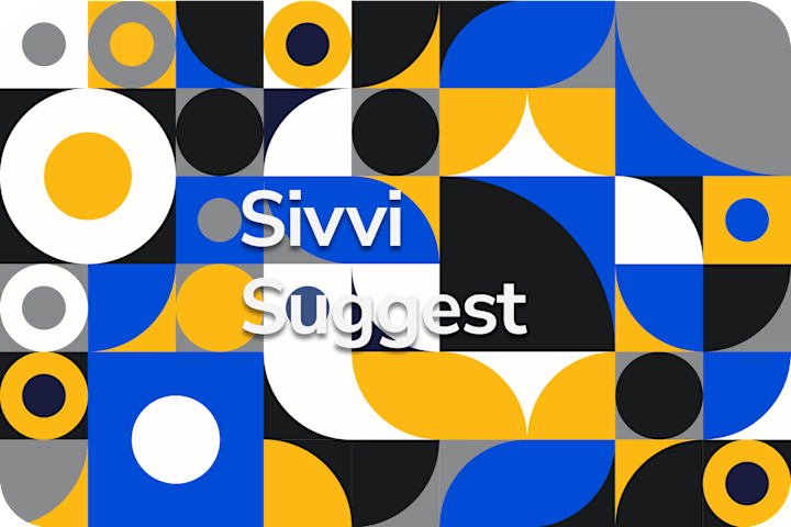 Cover image for 'Sivvi Suggest' - Brand Identity & Full Case Study