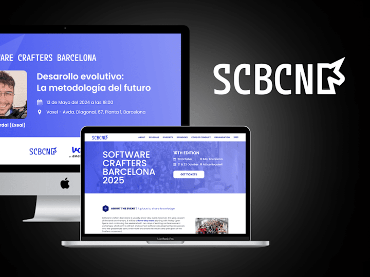 Cover image for SCBCN - Website/Branding Redesign for Technical Conference