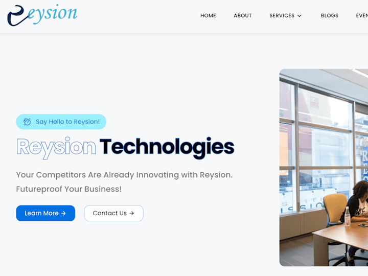 Cover image for Reysion Technologies: Leading IT Solutions & Staffing Hub