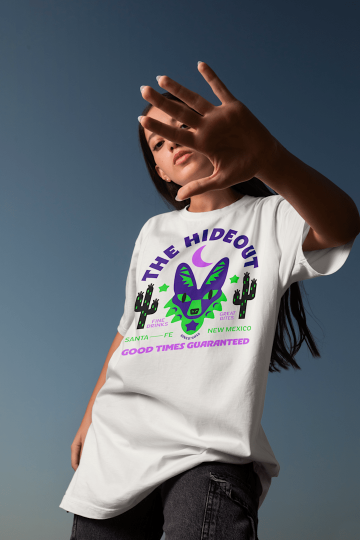 Cover image for Merchandise Design for The Hideout
