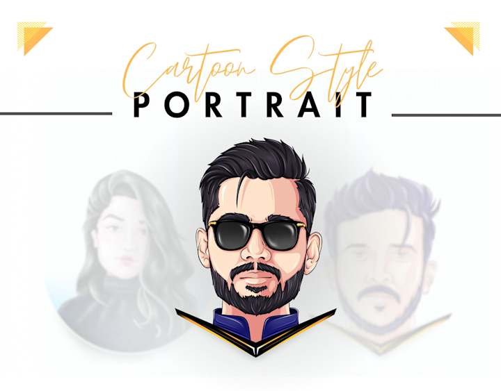 Cover image for Portrait in Cartoon/Anime style