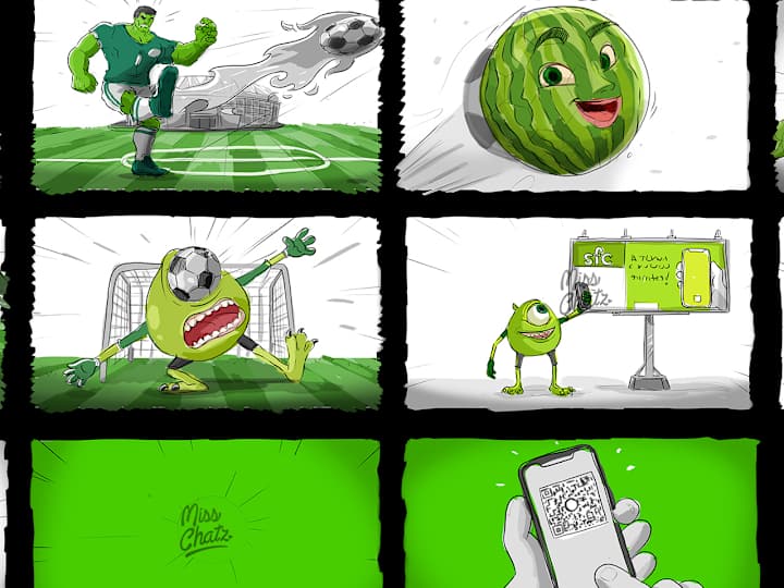 Cover image for Mobile Fifa Storyboard ⚽