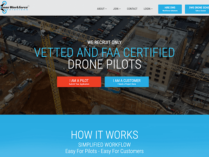 Cover image for DWS – Drone Workforce Solutions