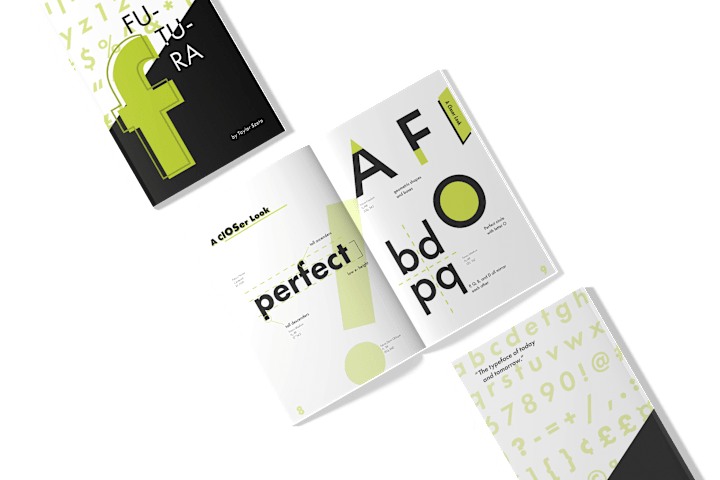 Cover image for Type Spec Book: Futura on Behance