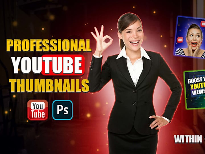 Cover image for  Eye-catching YouTube Thumbnail Designs: Elevate Your Content!