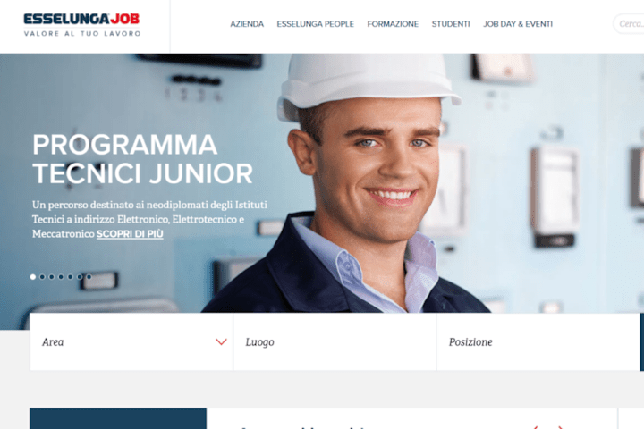Cover image for Esselunga Job Portal