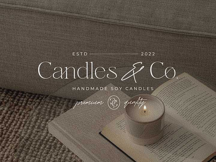 Cover image for Candles & Co. | Brand Identity Design for a Candle Brand