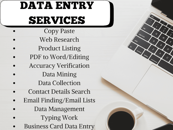 Cover image for Accurate and Efficient Data Entry Services with Fast Turnaround