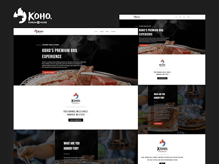 Cover image for Built Website from Scratch for Korean BBQ Restaurant