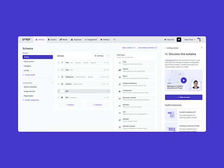 Cover image for Onboarding redesign for SaaS product