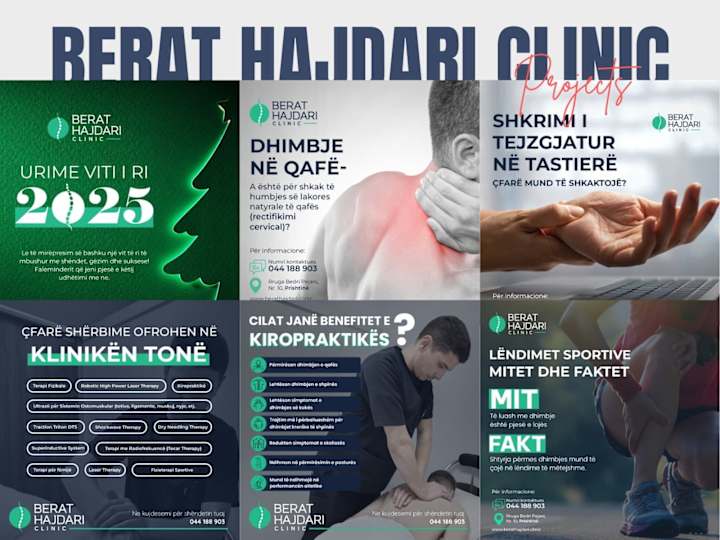 Cover image for Amplifying Berat Hajdari Clinic's Reach Through Strategic Social