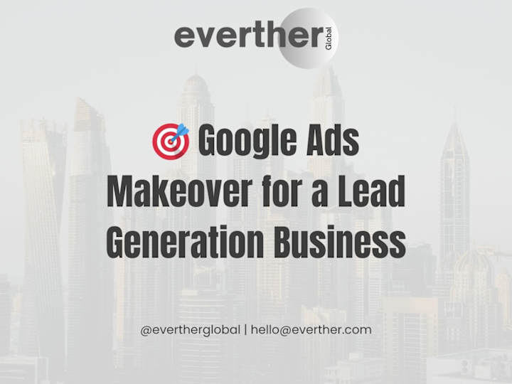 Cover image for Google Ads Lead Generation Campaign for Mortgage Niche