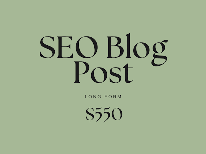 Cover image for SEO Blog Post (long form) 