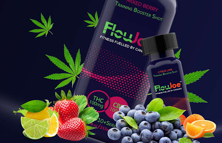 Cover image for Branding and Packaging Design for CBD Product. Flow Joe