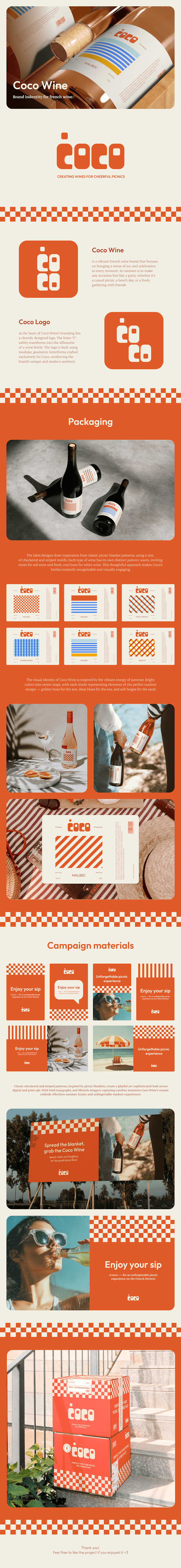 Cover image for Coco Wine Brand Identity