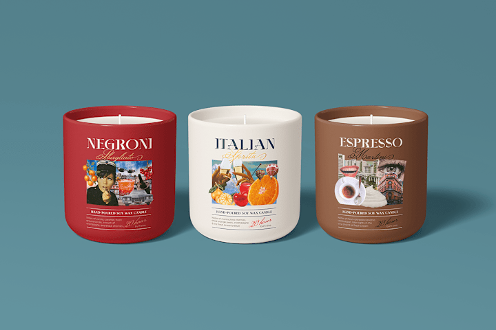 Cover image for Cocktaill Candles 