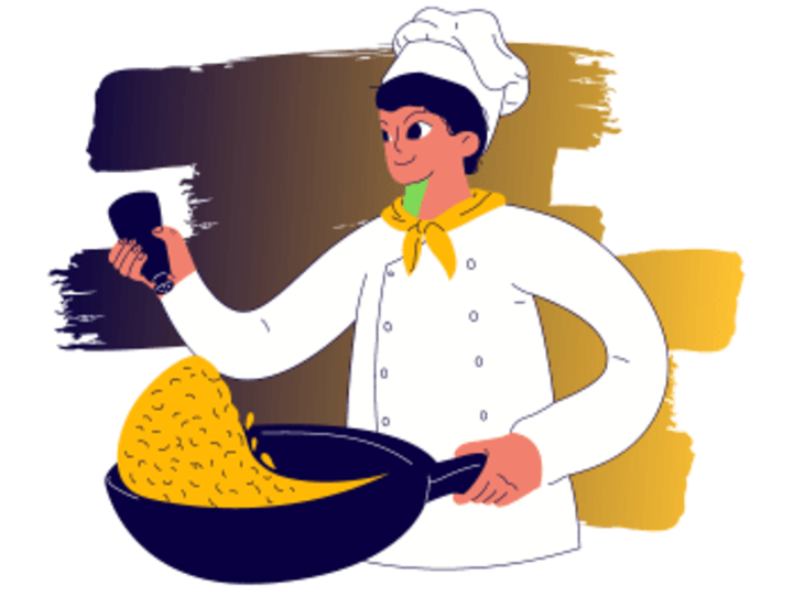 Cover image for Vector Illustrations for a HyperLocal Food Delivery App