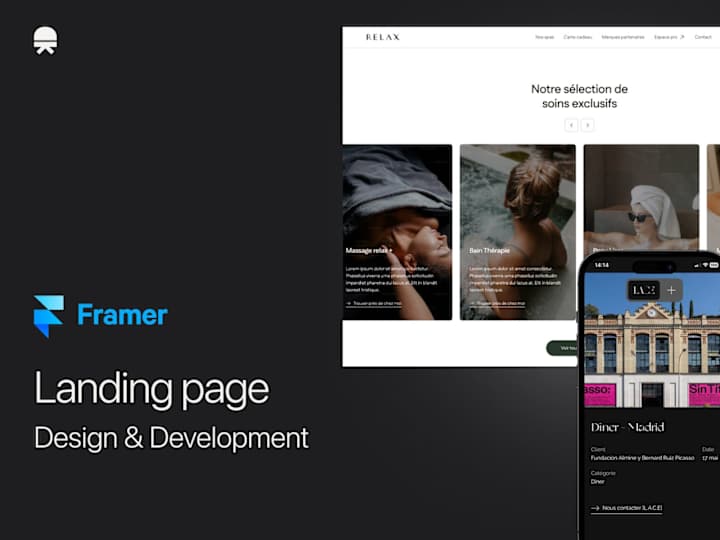 Cover image for Framer Landing Page (Design & Development) 🚀