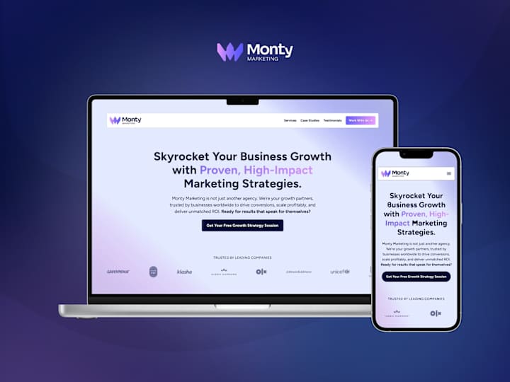 Cover image for Monty Marketing