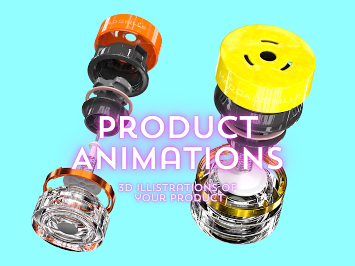 Cover image for I Will Make Amazing 3D Animated Product Demo Videos