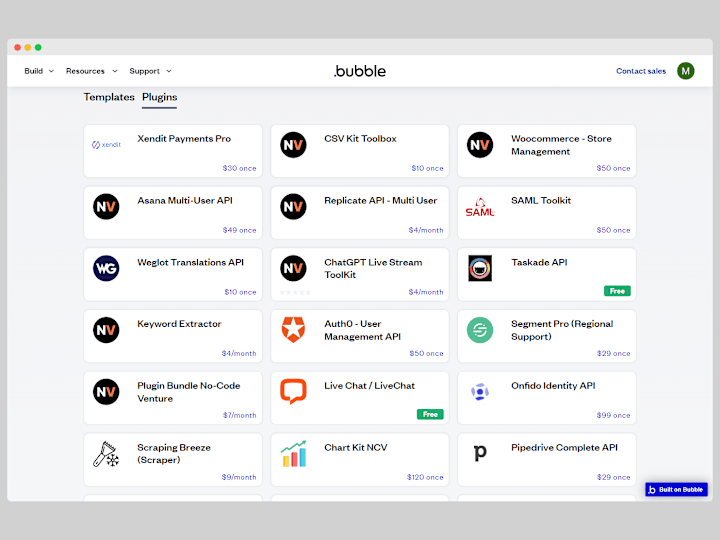 Cover image for Bubble.io Plugins