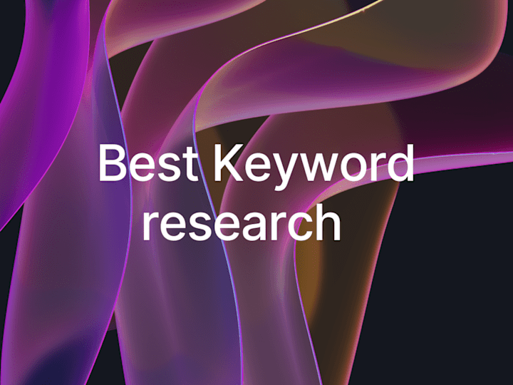 Cover image for I'll produce a profitable keyword research plan bespoke for you