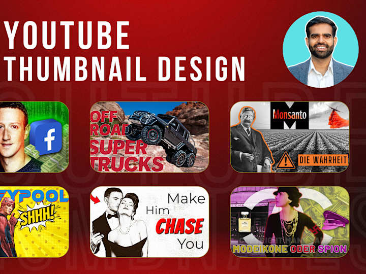 Cover image for Youtube Thumbnails Portfolio