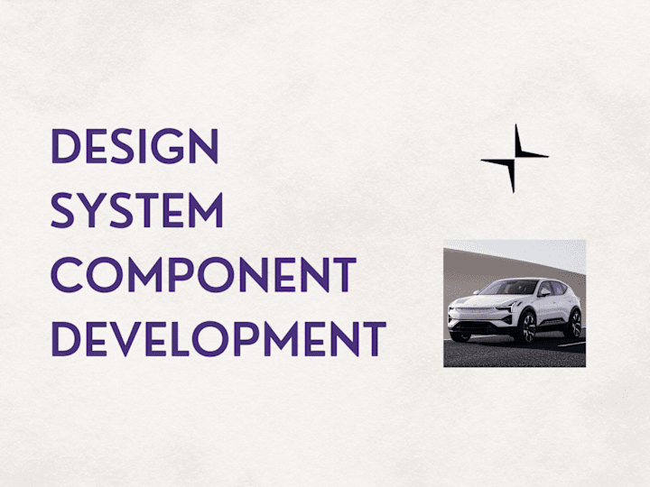 Cover image for Polestar Design System - Component Development