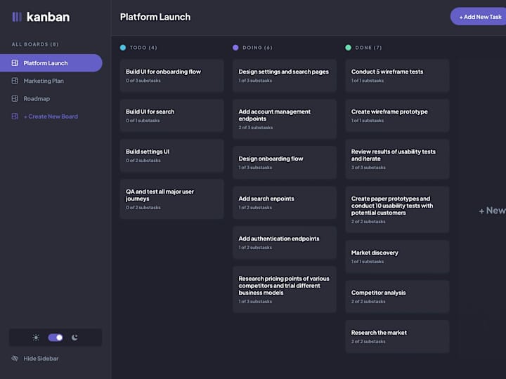 Cover image for Kanban Project and Task Management Tool