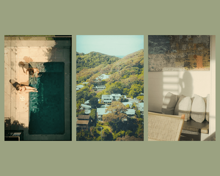 Cover image for Ayindi AirBnb, Byron Bay - Short Form Video + Photo Project