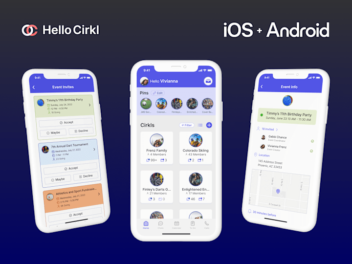 Cover image for UX/UI Design For Hello Cirkl 2.0 Mobile App