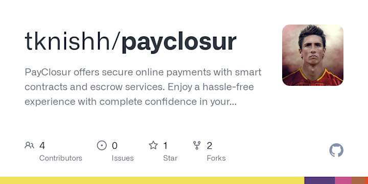 Cover image for tknishh/payclosur