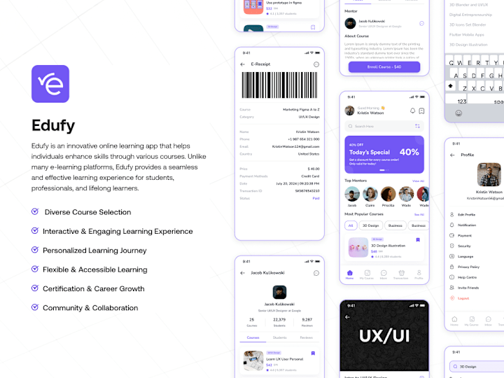 Cover image for Edufy - Innovative Ed-Tech Mobile App Development