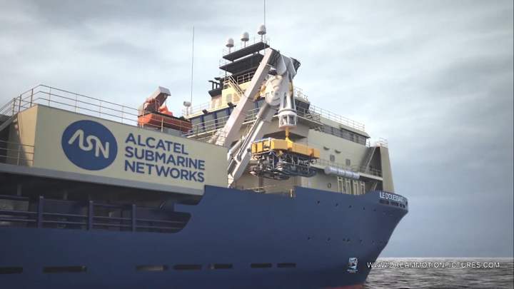Cover image for Industrial 3D Animation: Cable-Laying Ship