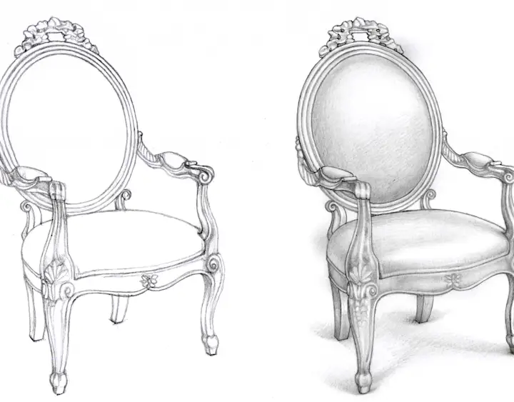 Cover image for Furniture sketches
