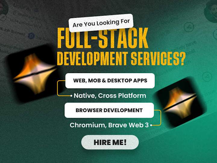 Cover image for Chromium Expert | Brave, Web3 | Web, Browser, App Design & Dev