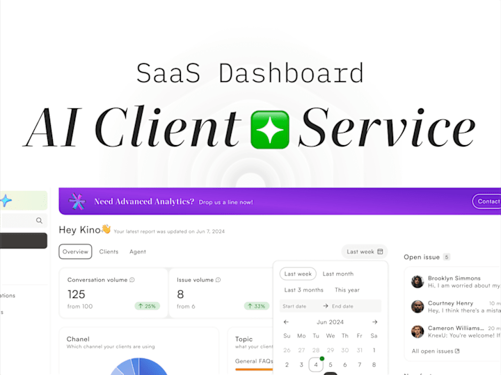 Cover image for ⚡️ SaaS | AI Client Service