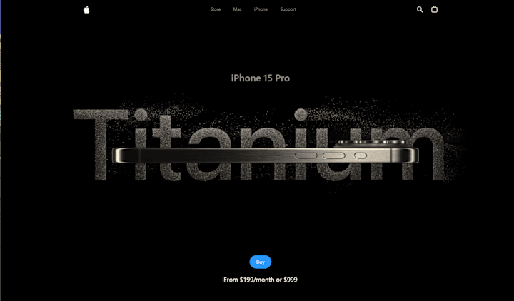 Cover image for iPhone Landing Page Clone