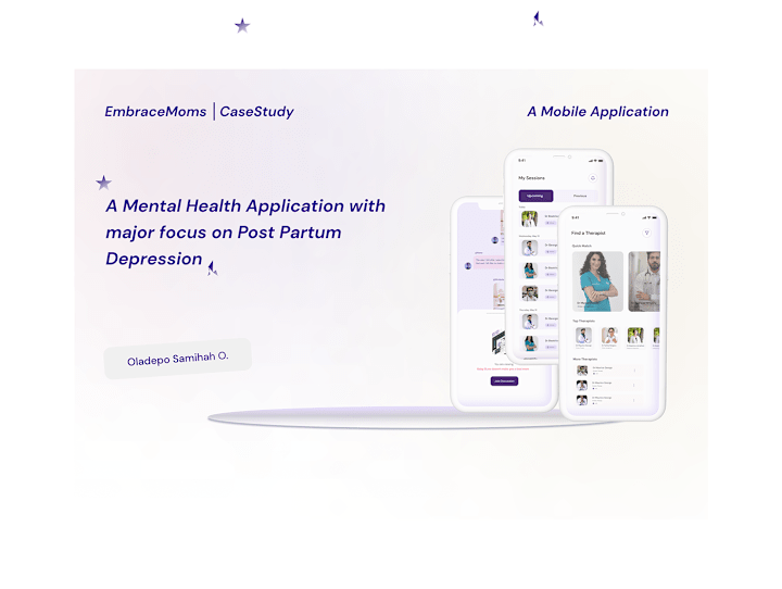 Cover image for EmbraceMoms CaseStudy :: Behance
