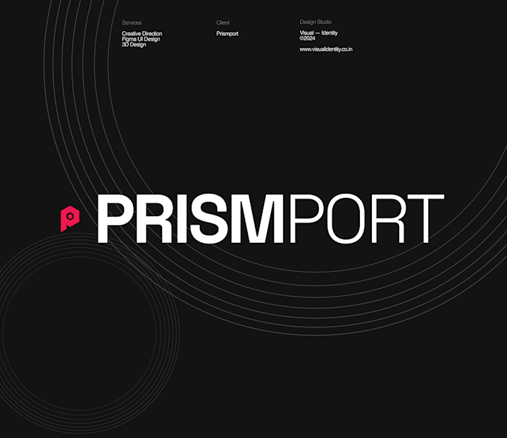 Cover image for Prismport :: Figma Web Design